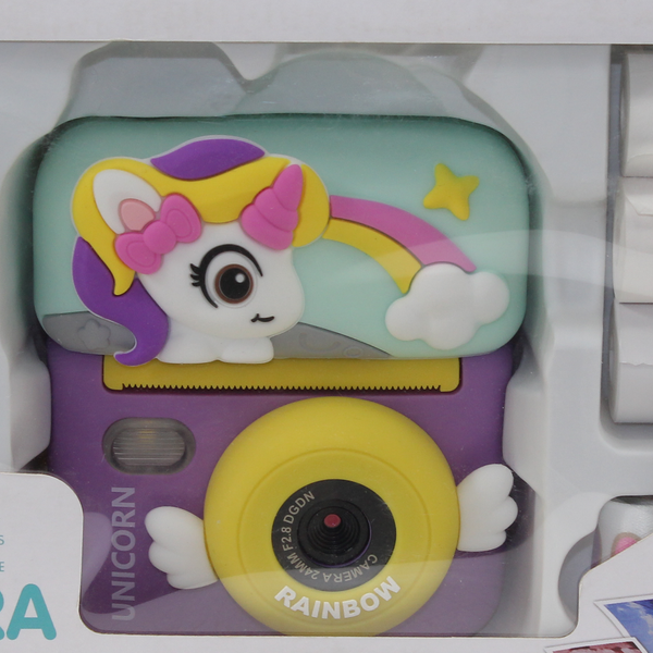 Kids Unicorn Print Camera