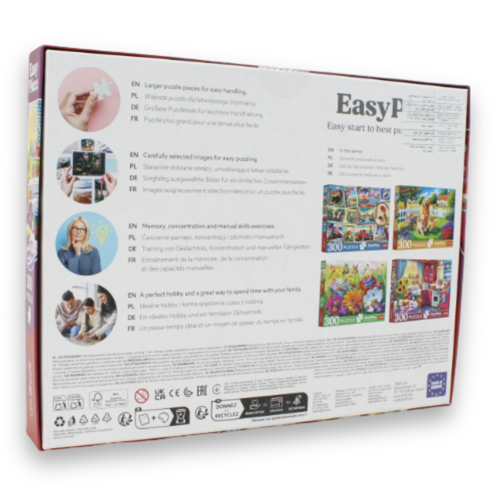 Trefl EasyPiece Morning In The Kitchen Jigsaw Puzzle – 300 Pcs