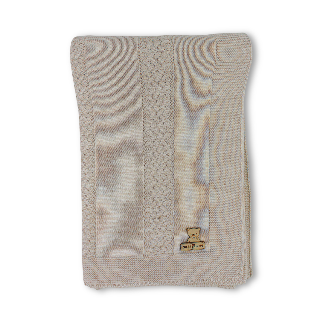 Unisex Baby Knitted Blanket – Assorted Colors