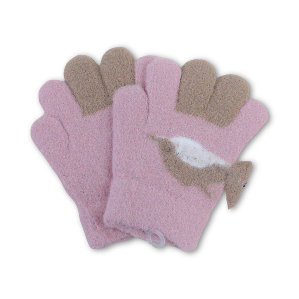 Girls Winter Gloves – Pink