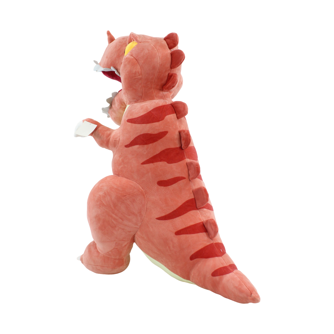 Kids Dinosaur Plush Toy – Salmon, 80 Cm