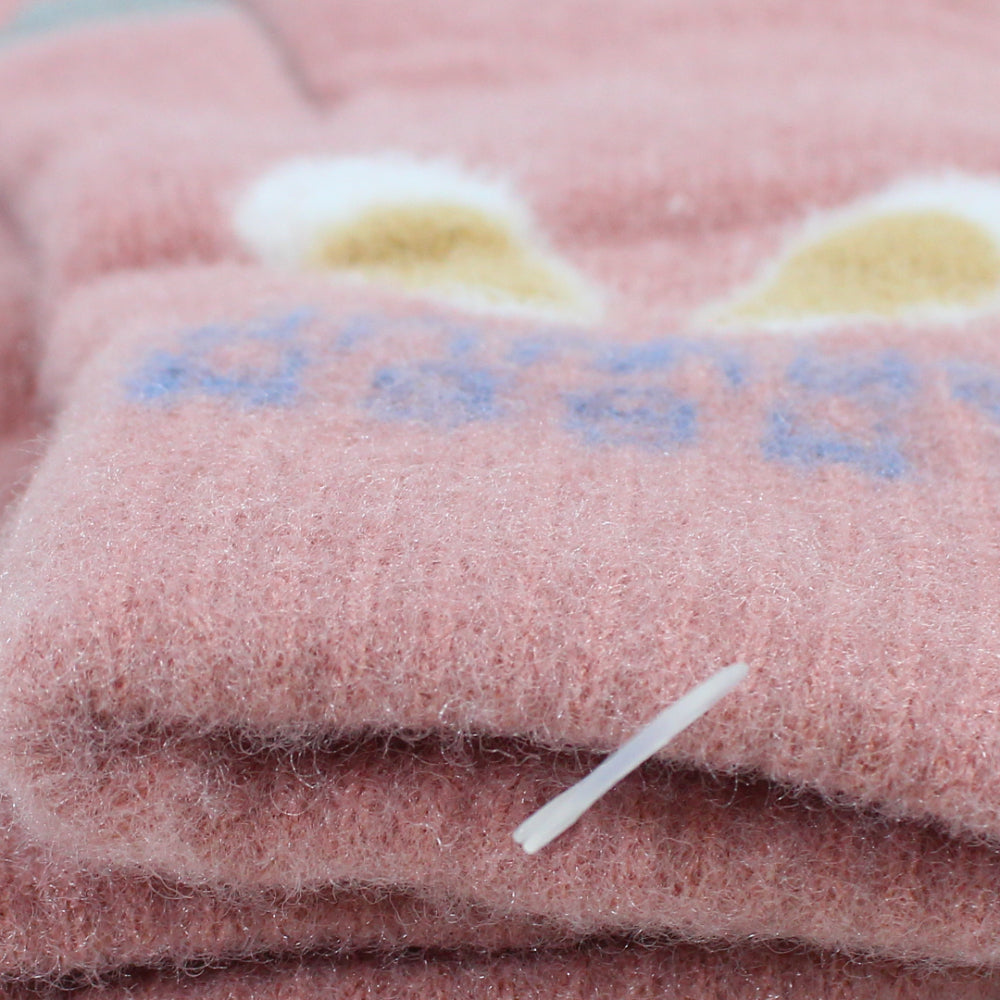 Girls Winter Gloves – Dusty Pink