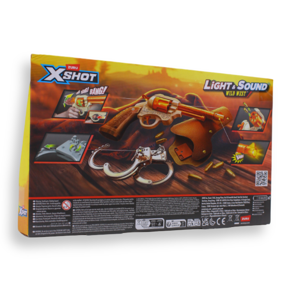 ZURU - X-Shot Light & Sound Wild West Role Play