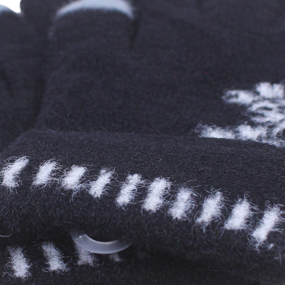 Girls Winter Gloves – Black
