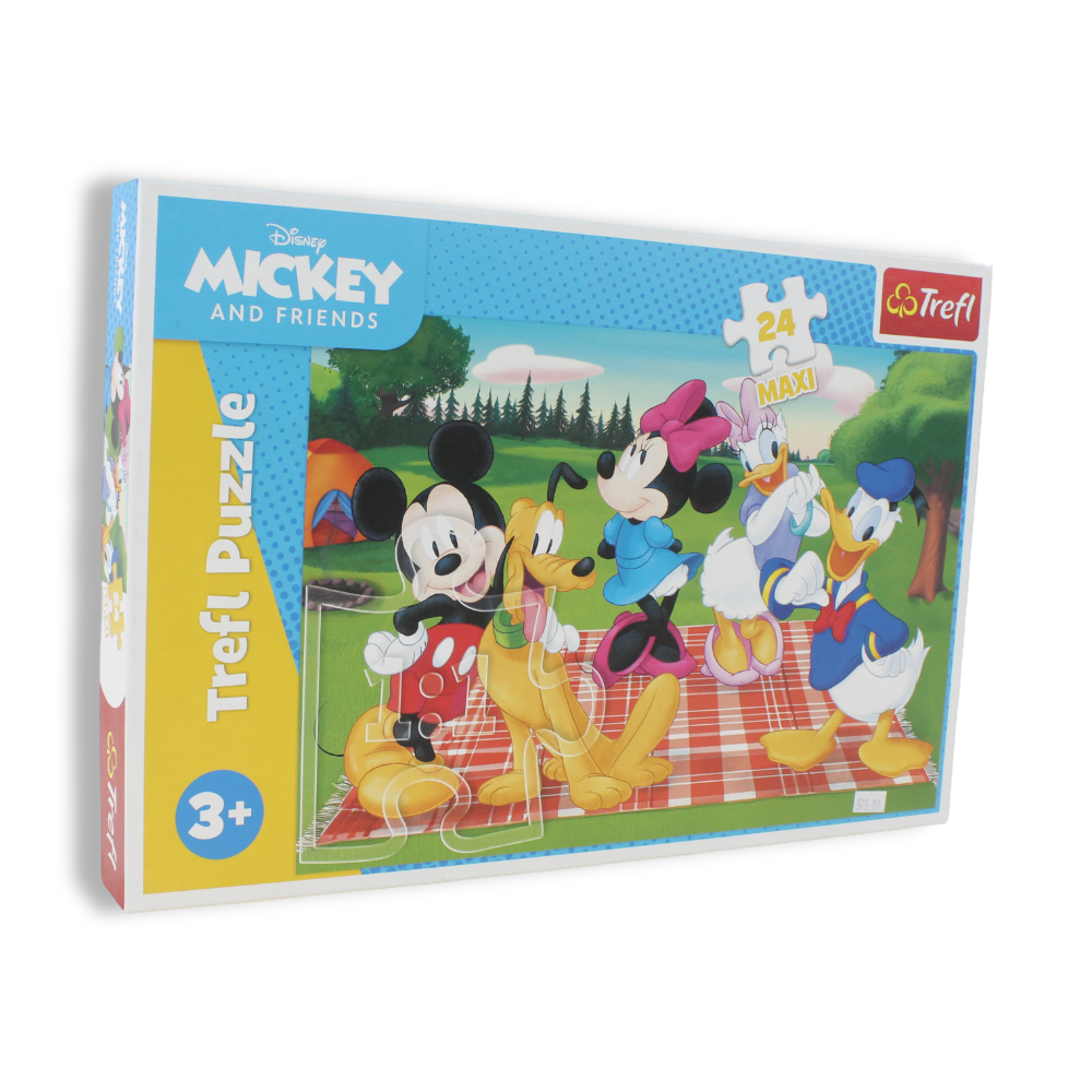 Trefl Mickey Mouse & Friends: Mickey's Favorite Maxi Jigsaw Puzzle – 24 Pcs