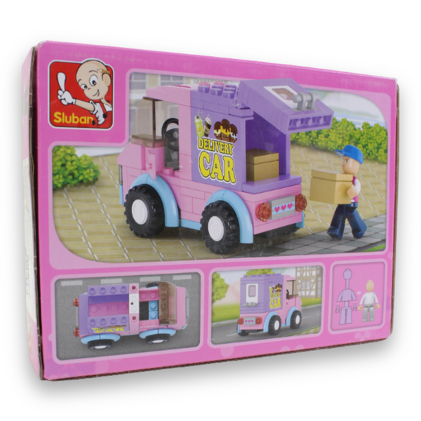 Sluban Girls Dream Distribution Vehicles Building Set – 102 Pieces