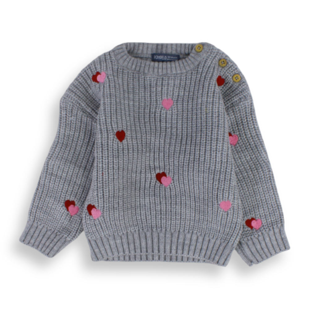 Girls Knitted Pullover