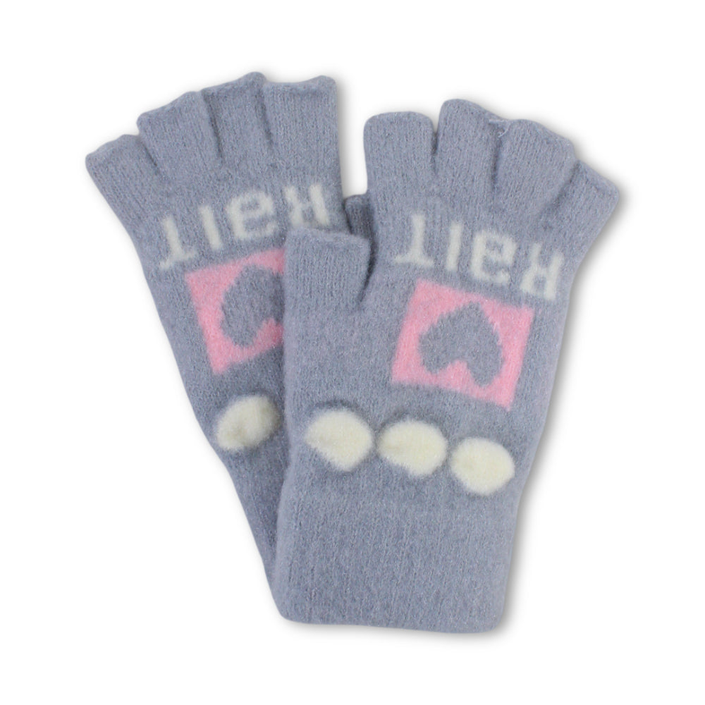 Girls Winter Gloves – Grey