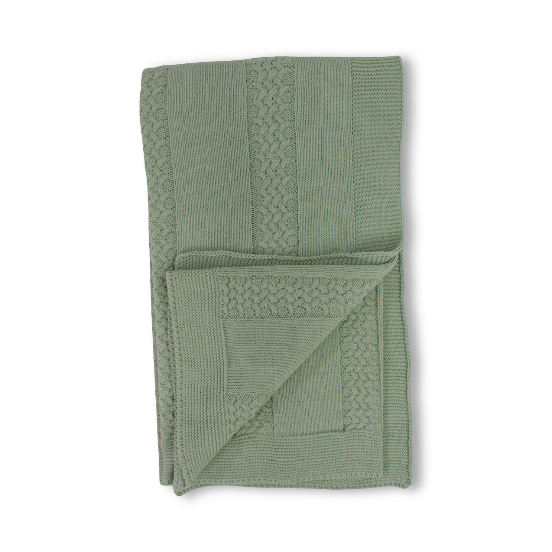 Unisex Baby Knitted Blanket – Assorted Colors