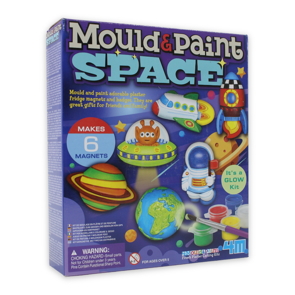 4M Space Plaster Shapes Kit