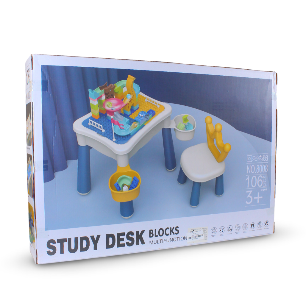 160-Piece Study Desk Blocks