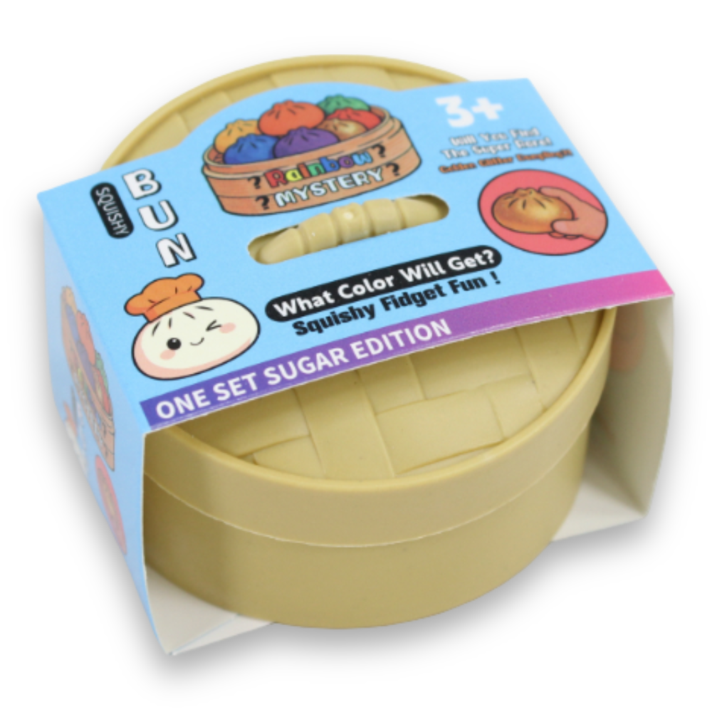 Dumpling Squishy – 5.5 cm, Orbeez & Glitter Powder