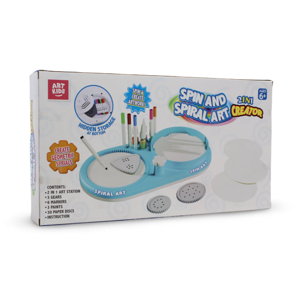 Spiral & Spin Art 2 In 1