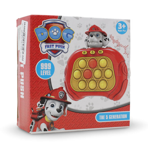 Paw Patrol Marshall Fast Push Electronic Pop-It Game with Sound & Light