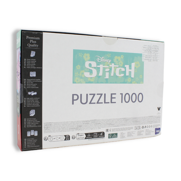 Trefl Lilo & Stitch: Stitch & Angel Jigsaw Puzzle – 1000 Pcs