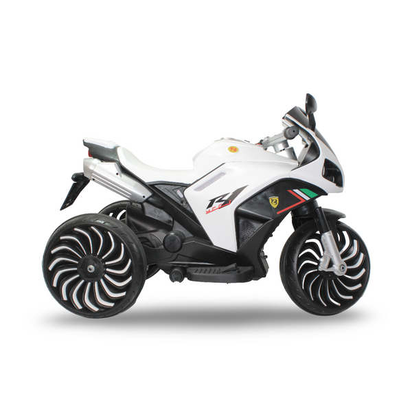 Kids Motorcycle Ride-on – White