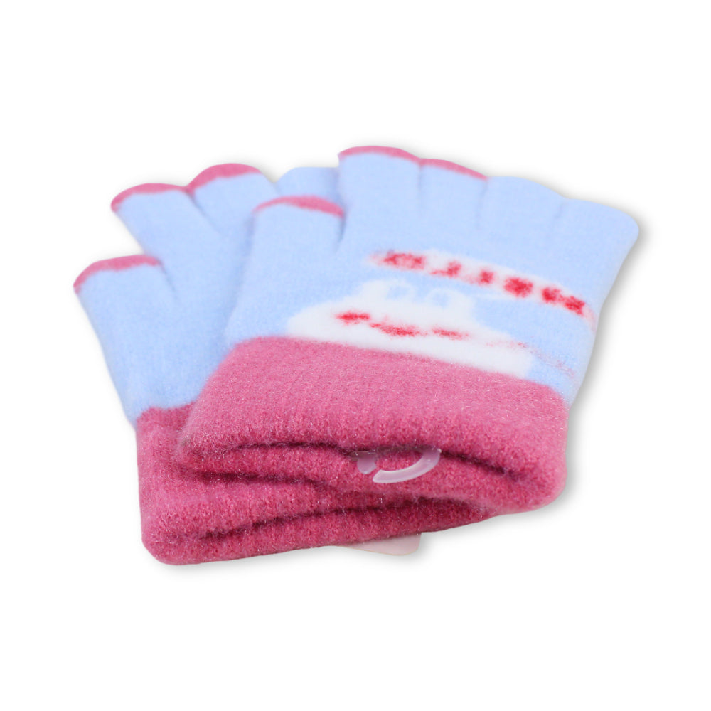 Girls Winter Gloves – Baby Blue