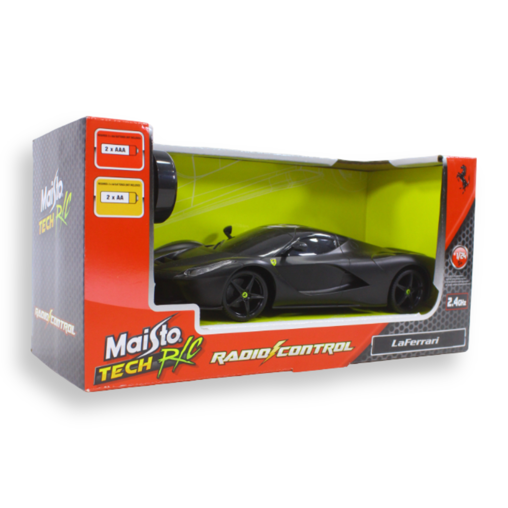1:24 Radio Control Vehicle (2.4GHz Version) ~ Ferrari LaFerrari – Black