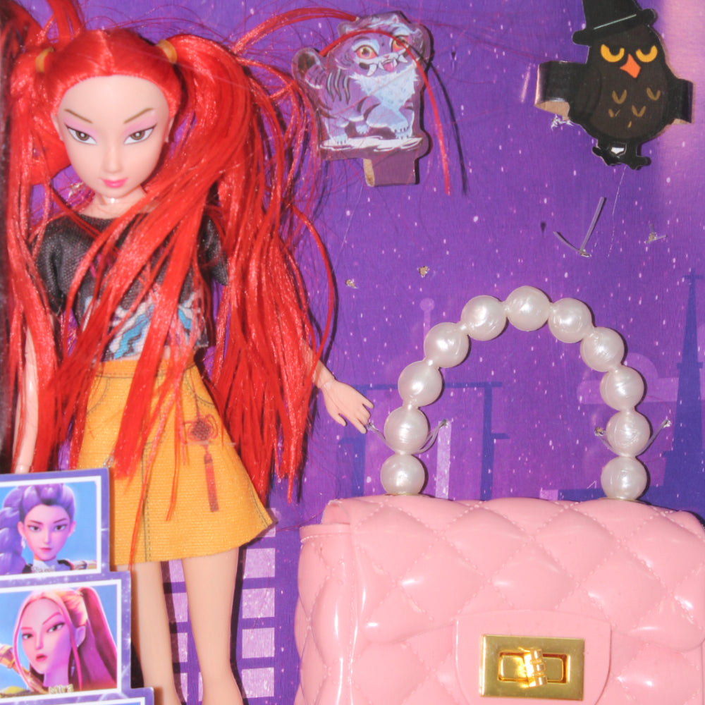 K-Pop Demon Hunters Set – Red – Dolls