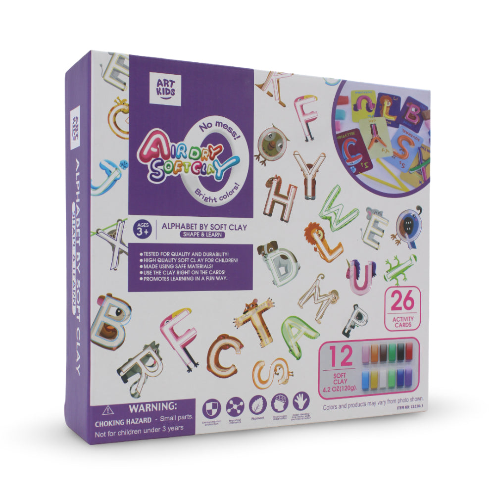 Alphabet By Soft Clay