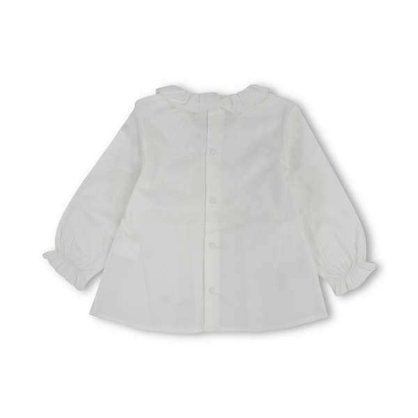 Baby Girls Blouse – Off-White