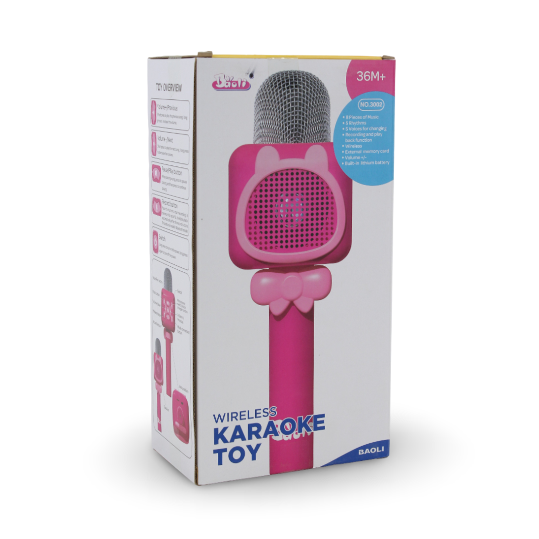 Kids Wireless Microphone – Fuchsia