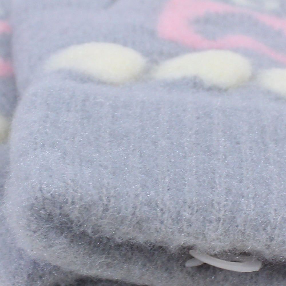 Girls Winter Gloves – Grey