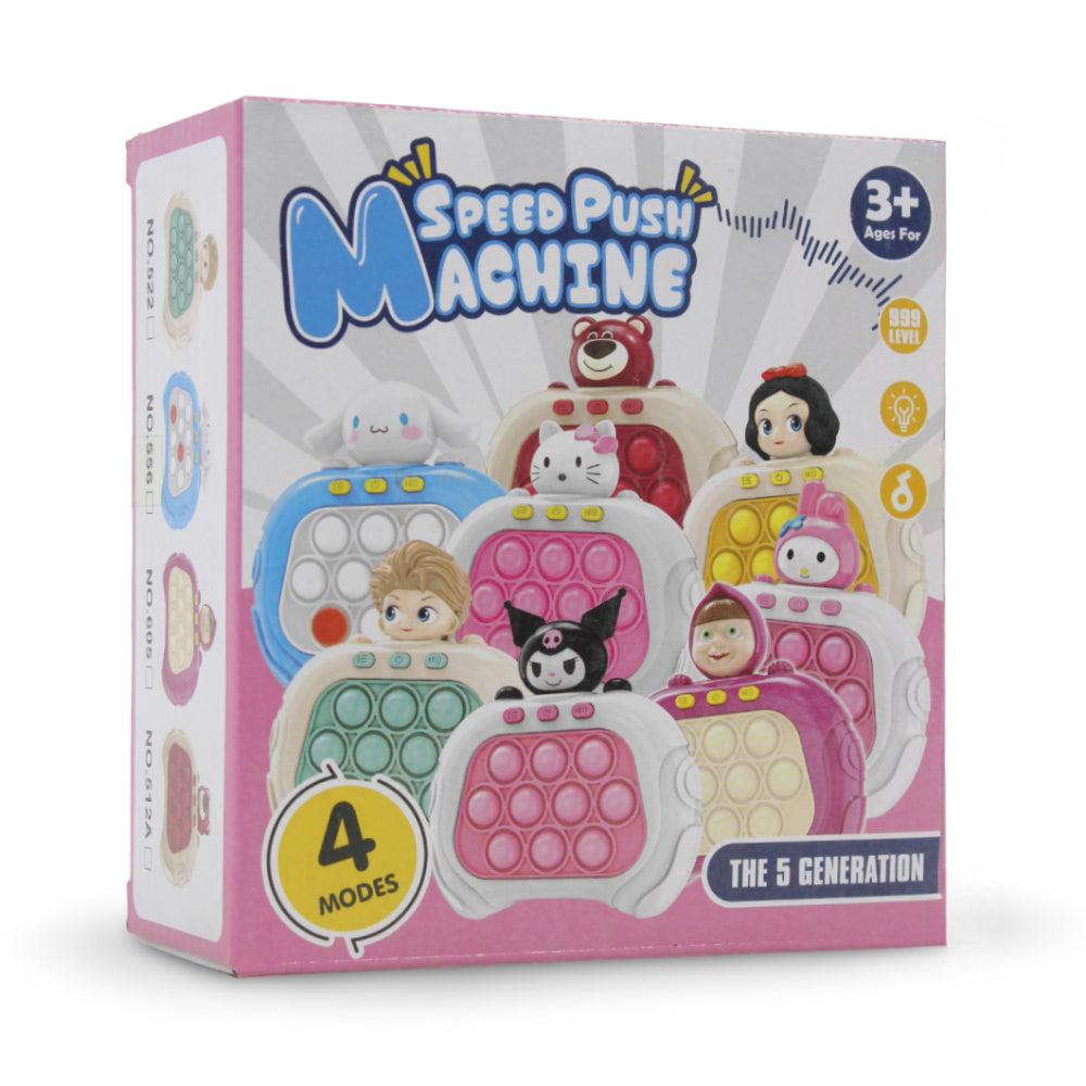 Snow White Fast Push Electronic Pop-It Game with Sound & Light