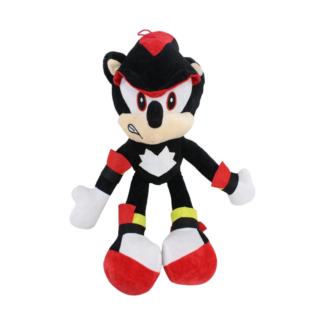 Sonic The Hedgehog Shadow Plush Figure – Black, Large