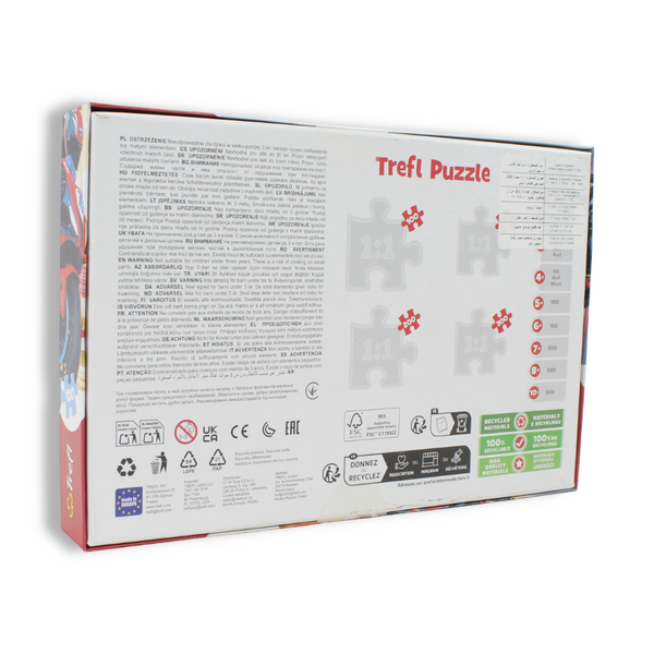 Trefl Fast Motorcycle Jigsaw Puzzle – 100 Pcs