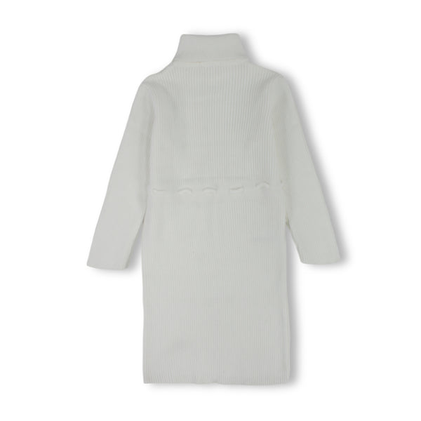 Girls Knitted Long-Sleeved Dress