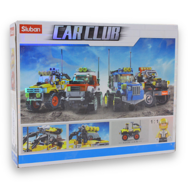 Sluban Car Club Off-Road Vehicle Building Set – 149 Pieces