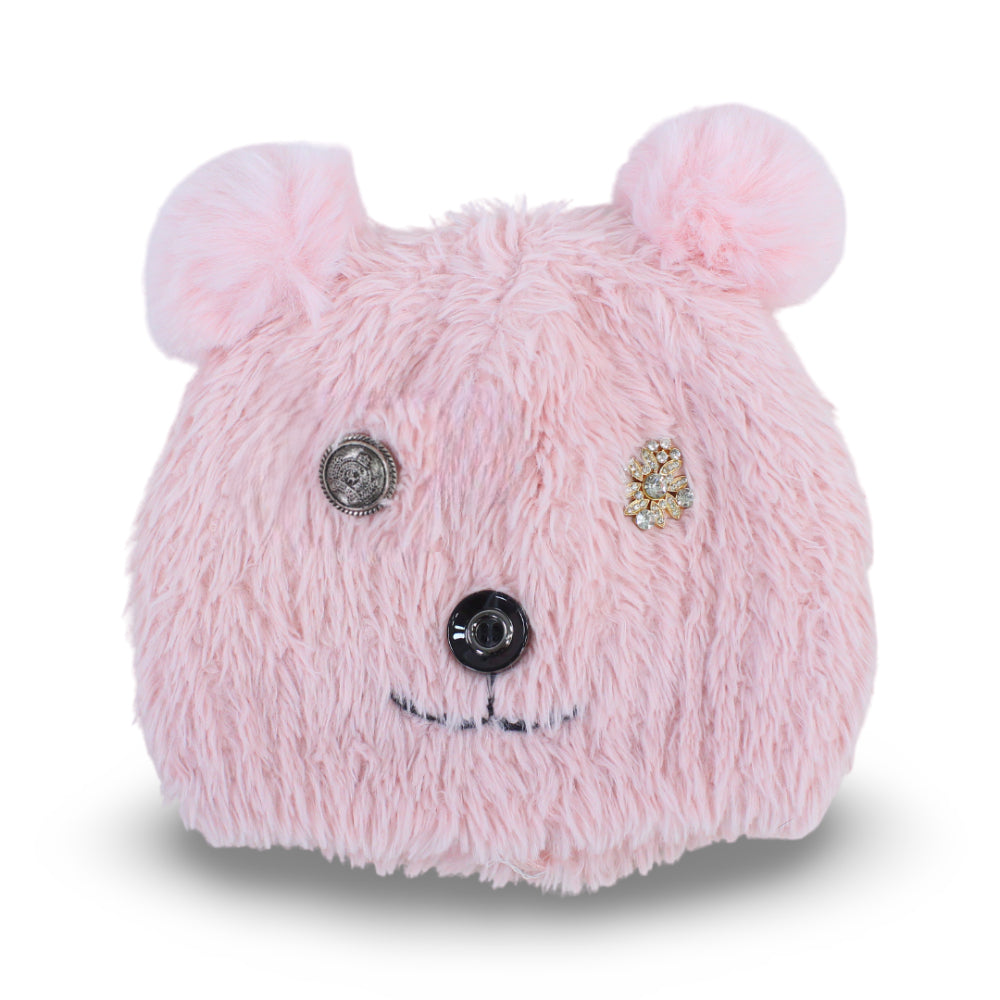 Girls Winter Ice Cap – Pink