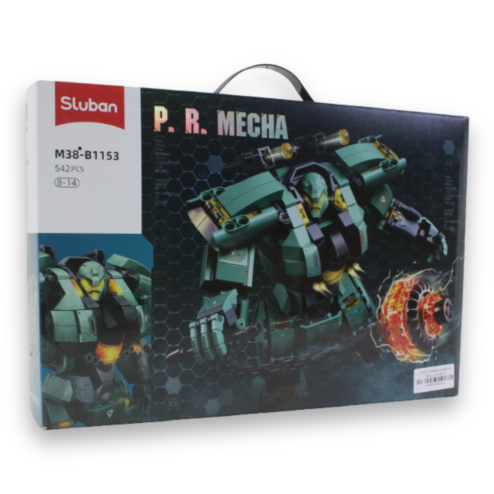 P.R. Mecha Robot 03 Building Set – 542 Pieces
