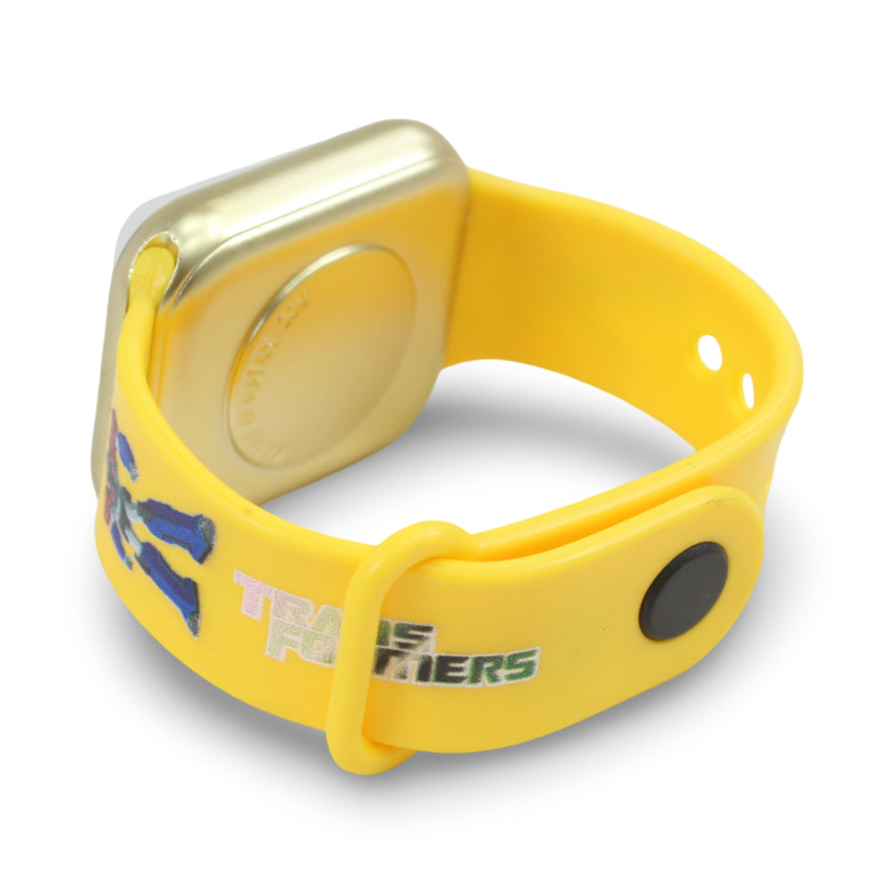 LED Touch Electronic Watch SQUARE(12Pcs/PDQ) – Yellow