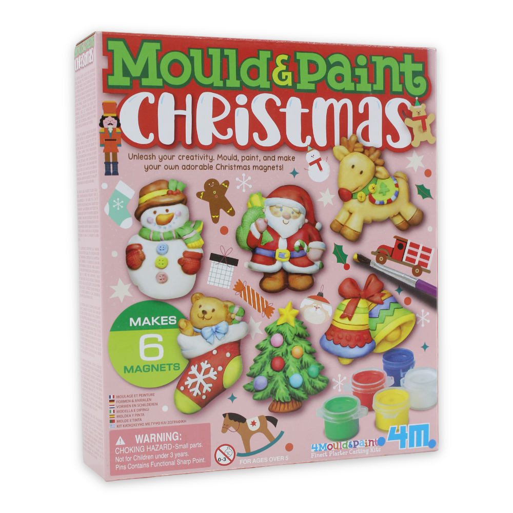 4M Christmas Plaster Painting Kit