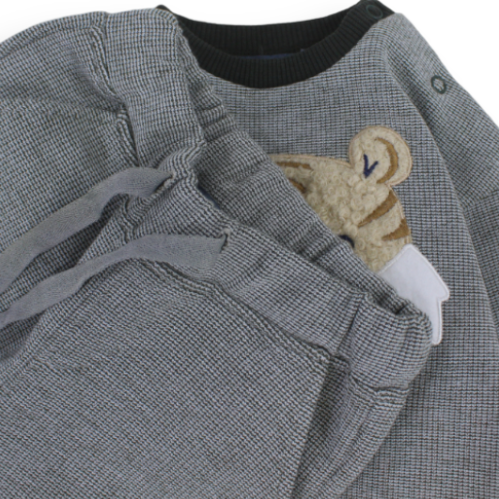 Baby Boys Outfit Set – Dark Green