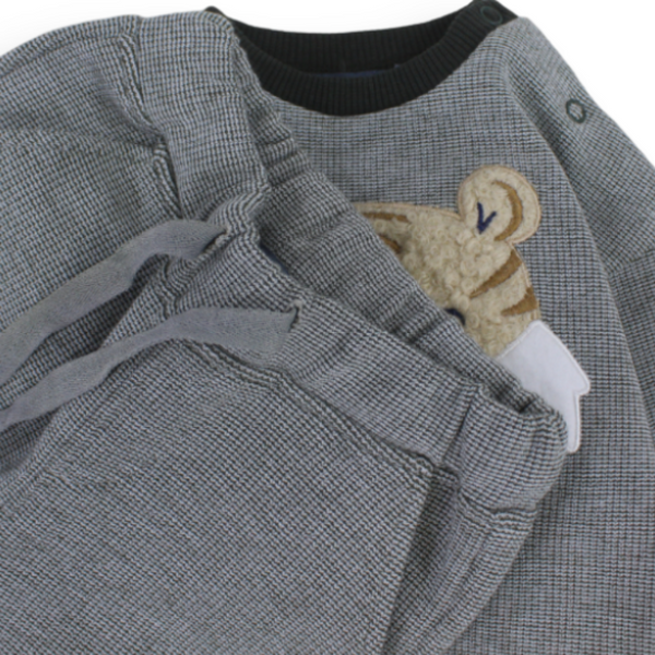 Baby Boys Outfit Set – Dark Green