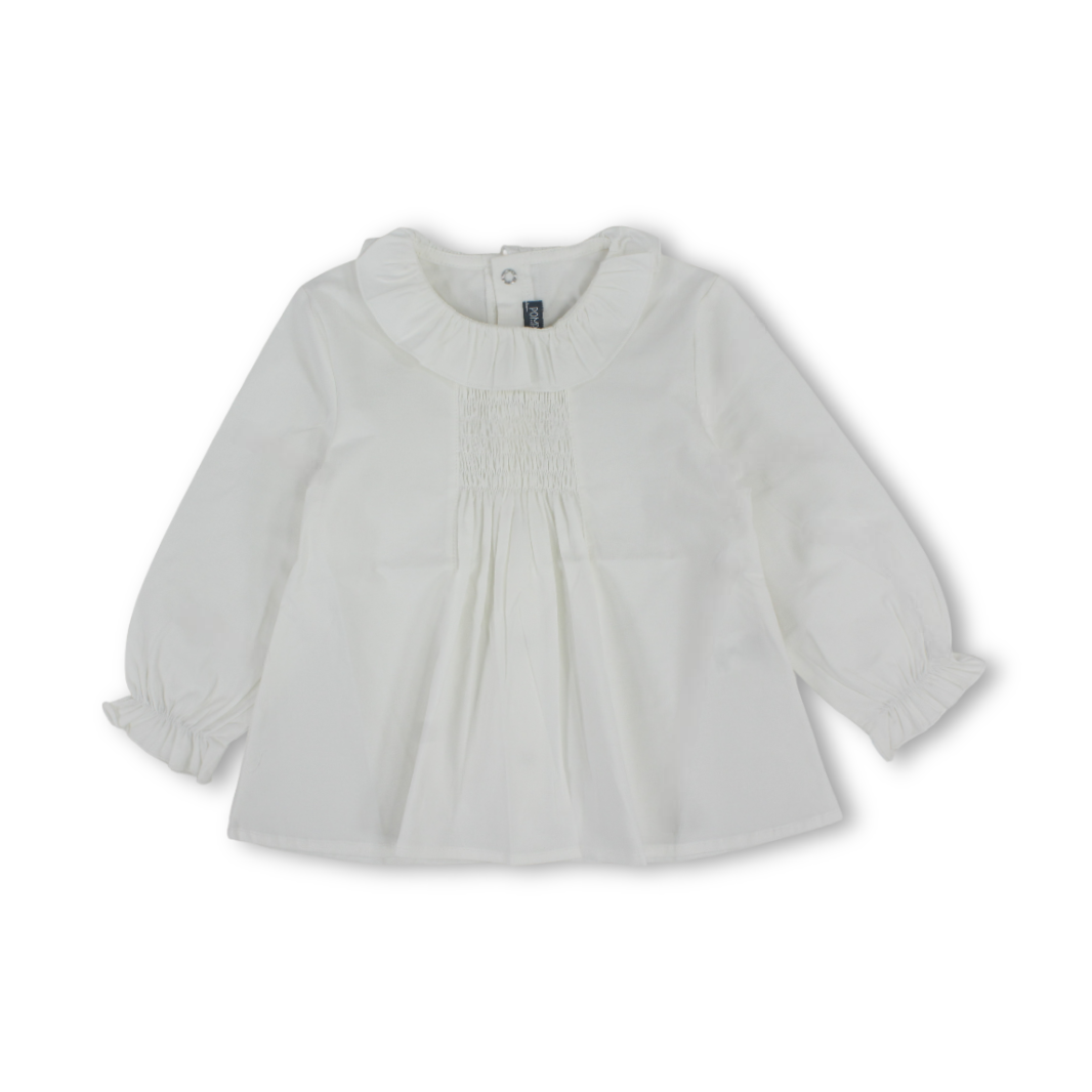 Baby Girls Blouse – Off-White