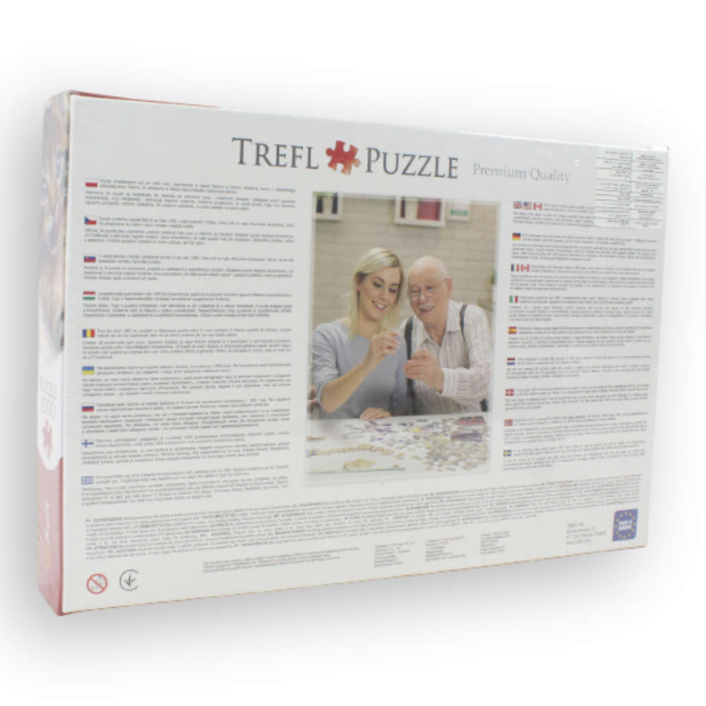 Trefl 1000-Piece Jigsaw Puzzle – Happy Kitten