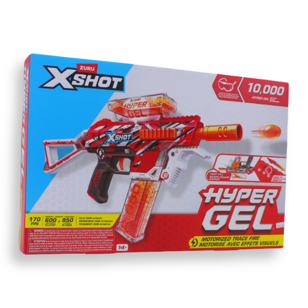ZURU - X-Shot - Hyper Gel Medium Blaster Color Assortment (10000 Gellets)