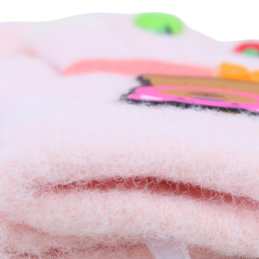 Girls Winter Gloves – Salmon