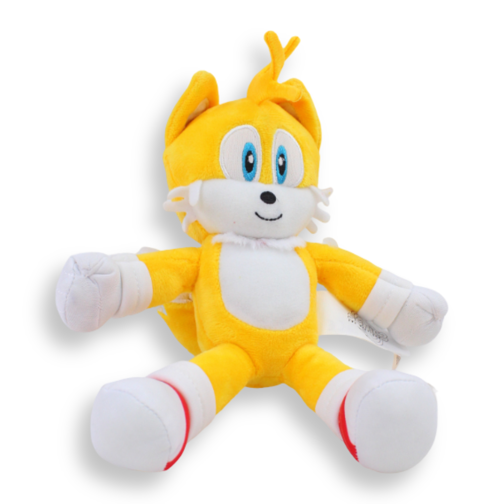 Jakks Games: Sonic the Hedgehog Movie 3 - Sonic Plush (9 Inch) – Tails – Yellow