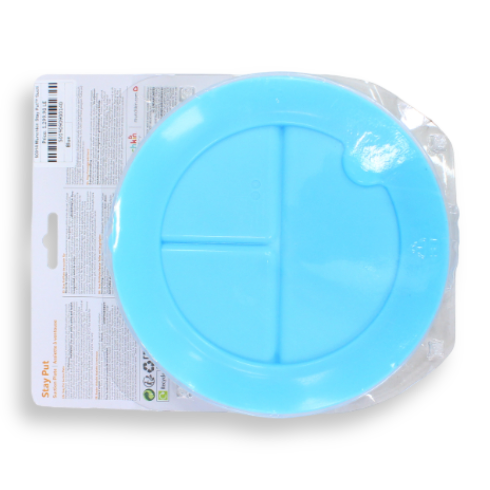 Munchkin Stay Put™ Suction Plate - Blue 6 months +