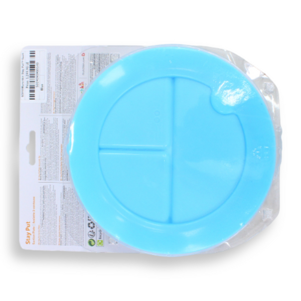 Munchkin Stay Put™ Suction Plate - Blue 6 months +
