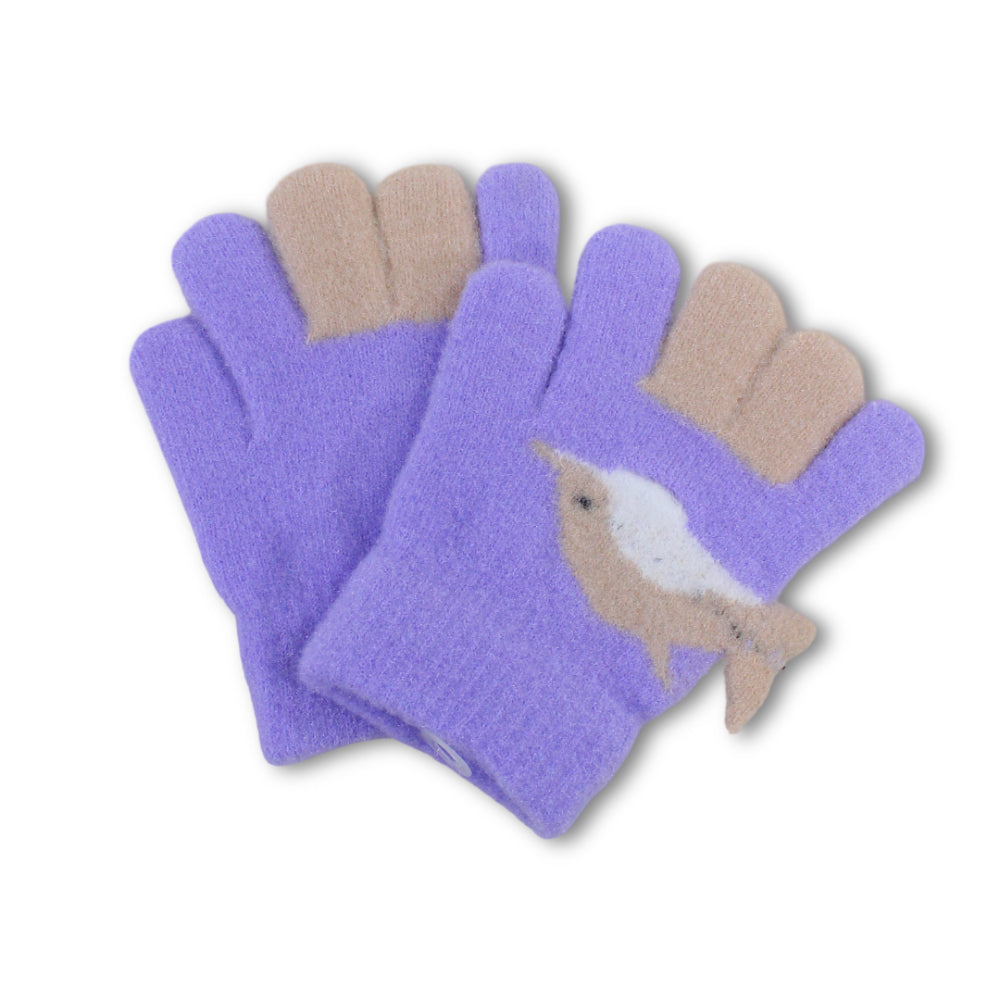 Girls Winter Gloves – Purple