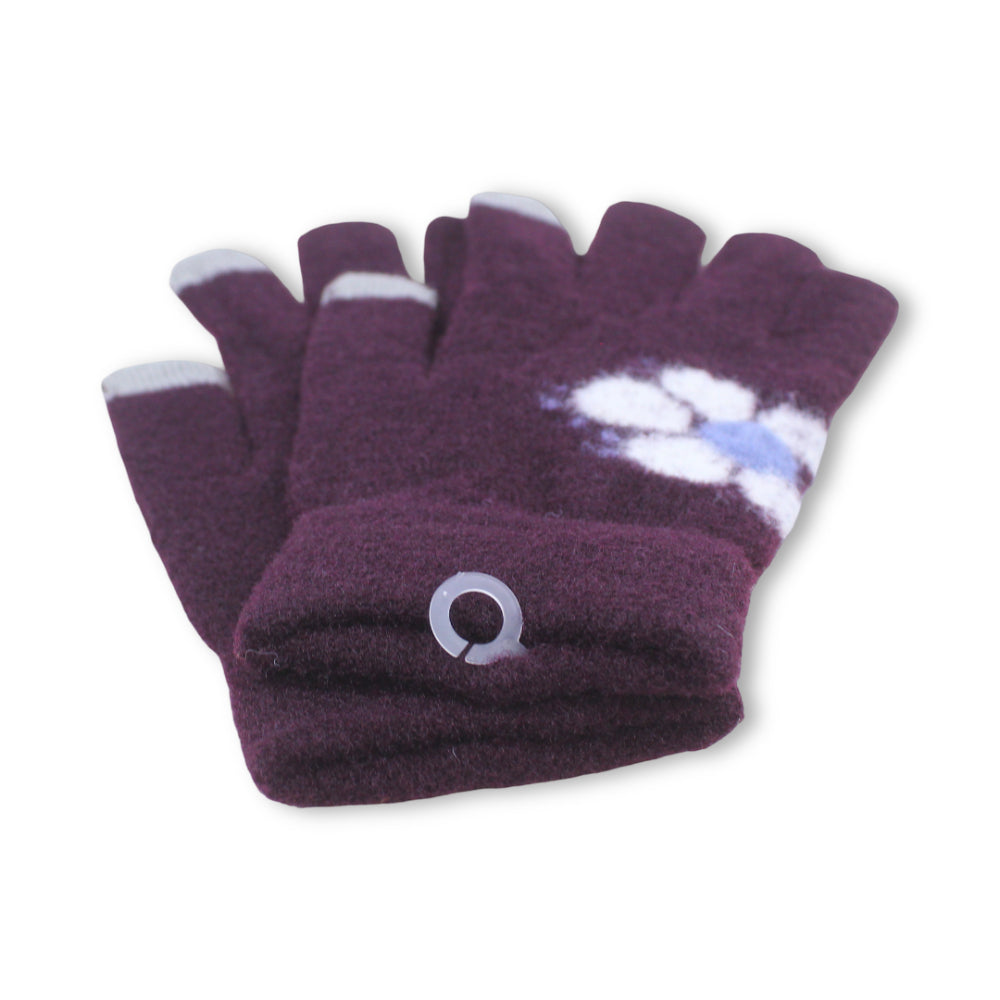 Girls Winter Gloves – Purple
