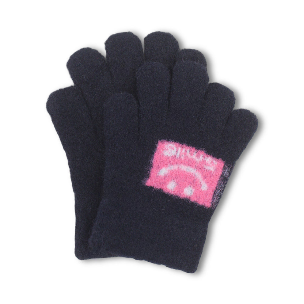 Girls Winter Gloves – Black