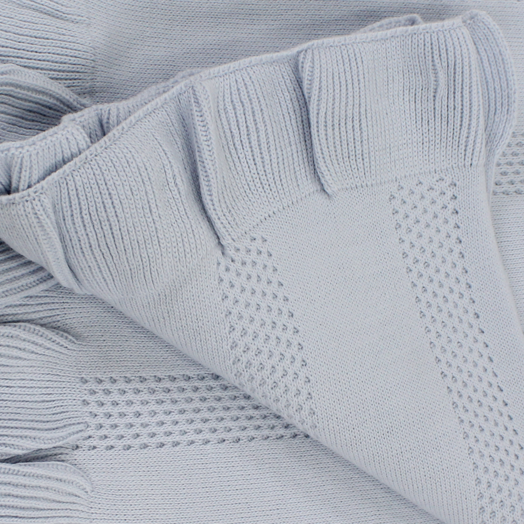 Unisex Baby Knitted Blanket – Assorted Colors