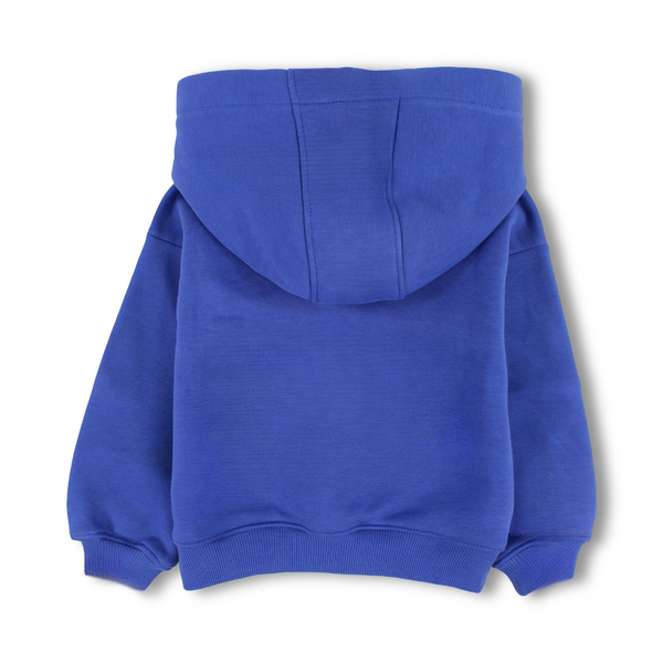 Unisex Kids Cotton Hoodie – Plain Blue